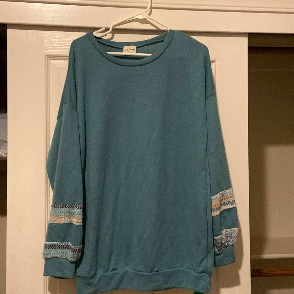 Sage green sweater